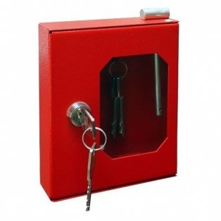 Ключница пожарная под 1 ключ (с молоточком) Фото 0
